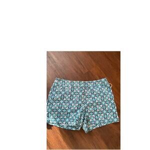 Bahama Breeze Women's Size 8 Petite Summer Shorts Blue‎ White New with Tags!